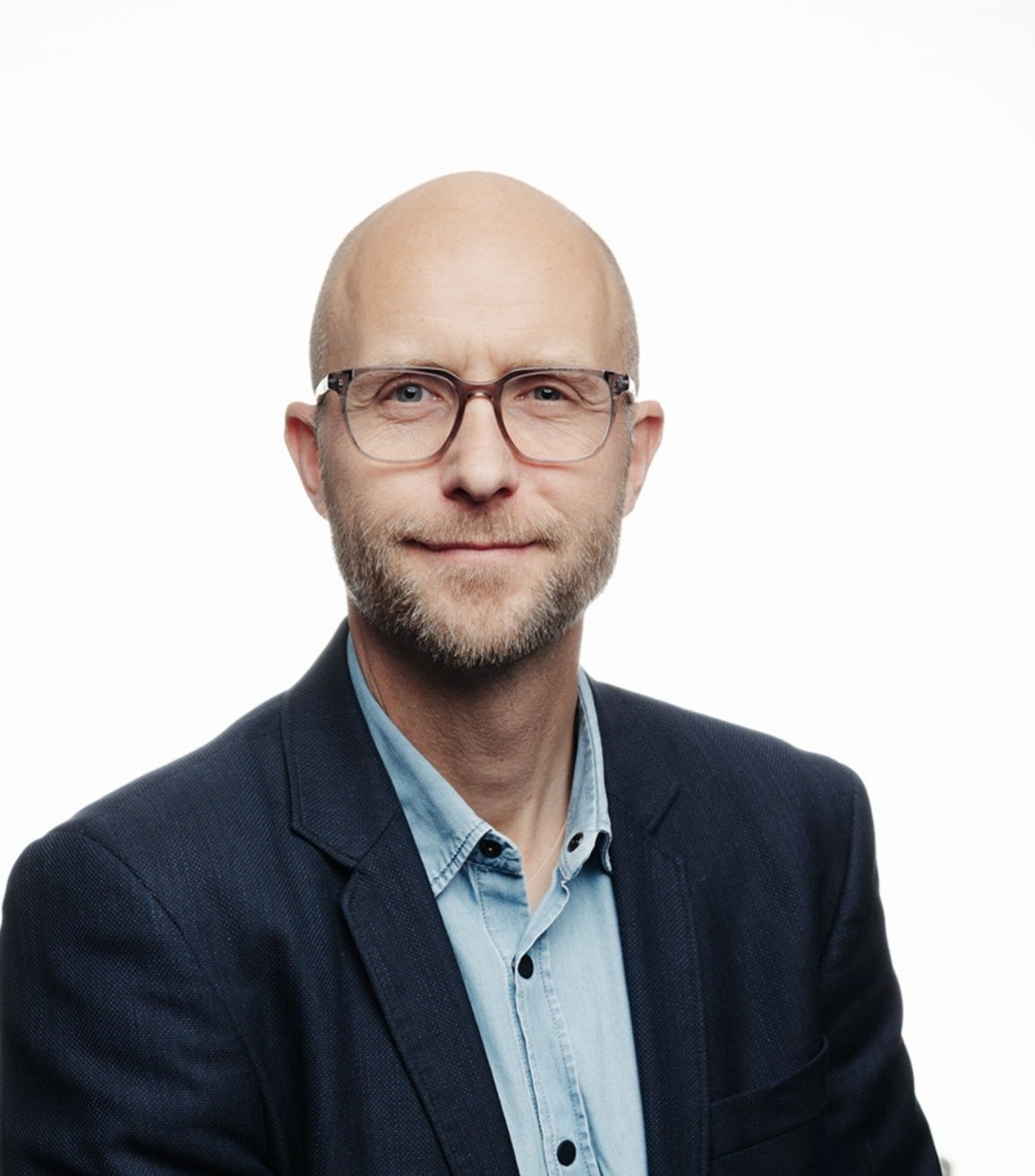 Portræt af Søren Aakjær