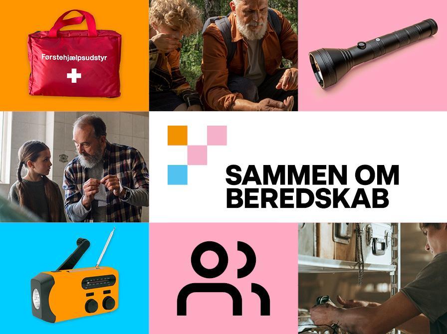 Sammen om beredskab-logo